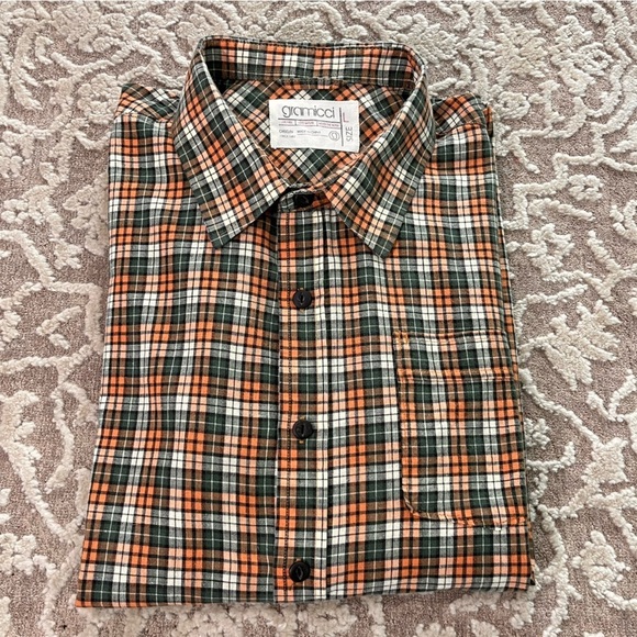 Gramicci Men’s Plaid Button Down Shirt - Picture 12 of 15